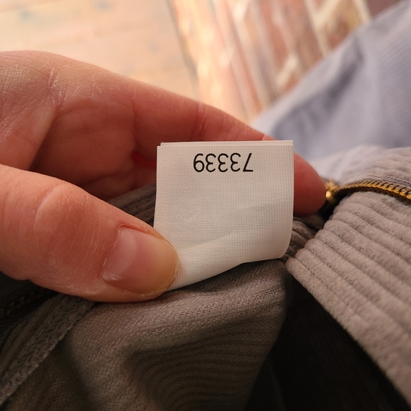 L. L. Bean Corduroy Skirt grey vintage - Picture 8 of 10